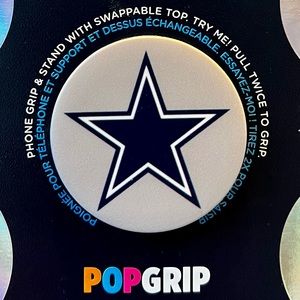 Dallas Cowboys Phone Grip (Gray & Star)